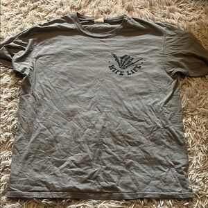 Womens 'Wife Life' Gray Graphic T-Shirt